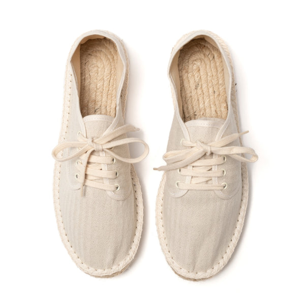 Espadrille "savate" HBT 100% lin
