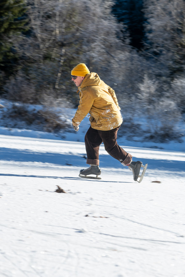 Parka "EXPEDITION" Coton huilé gold