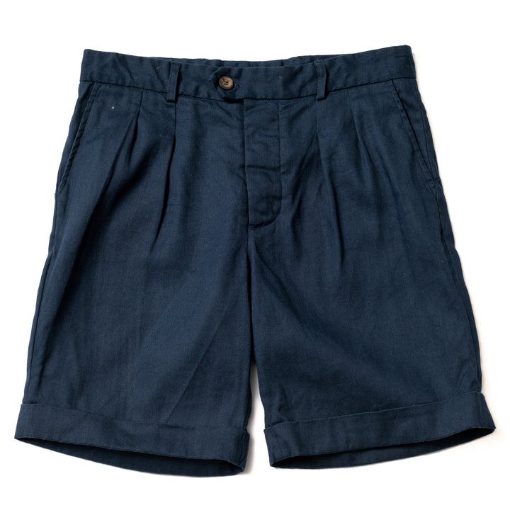 SHORT "SAVANNAH" LIN JAPONAIS MARINE