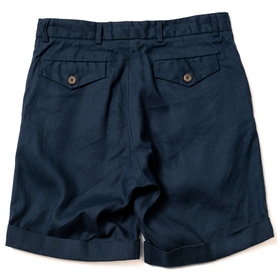 SHORT "SAVANNAH" LIN JAPONAIS MARINE