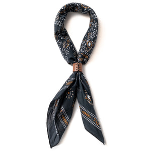 Foulard en Coton "GIPSY" Noir