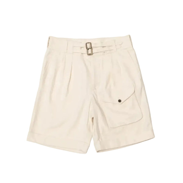 Shorts "Bushman"  HBT ecru