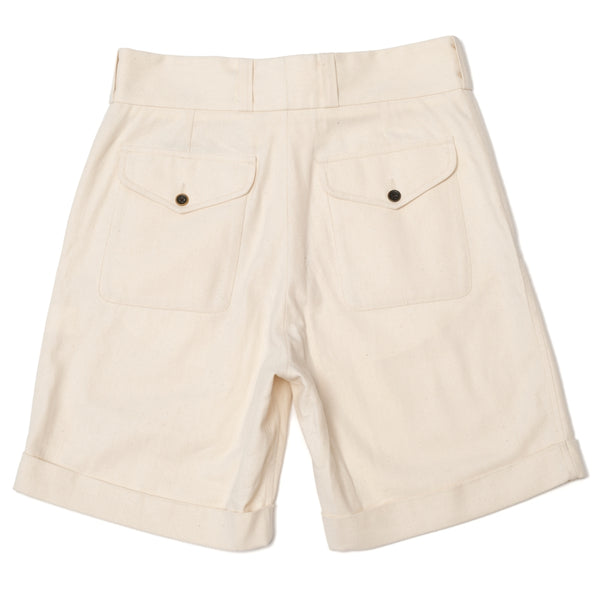 Shorts "Bushman"  HBT ecru