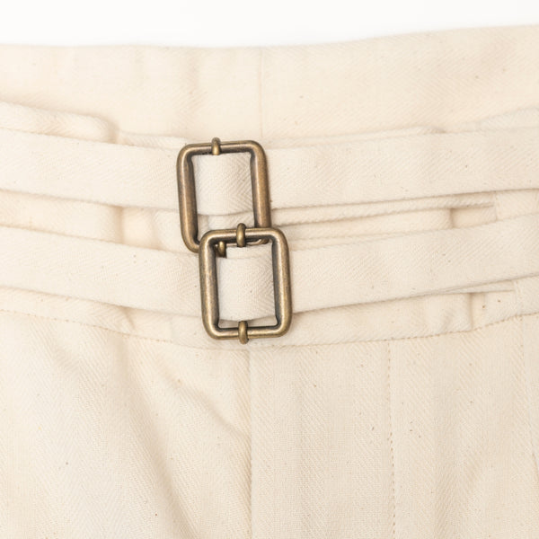 Shorts "Bushman"  HBT ecru