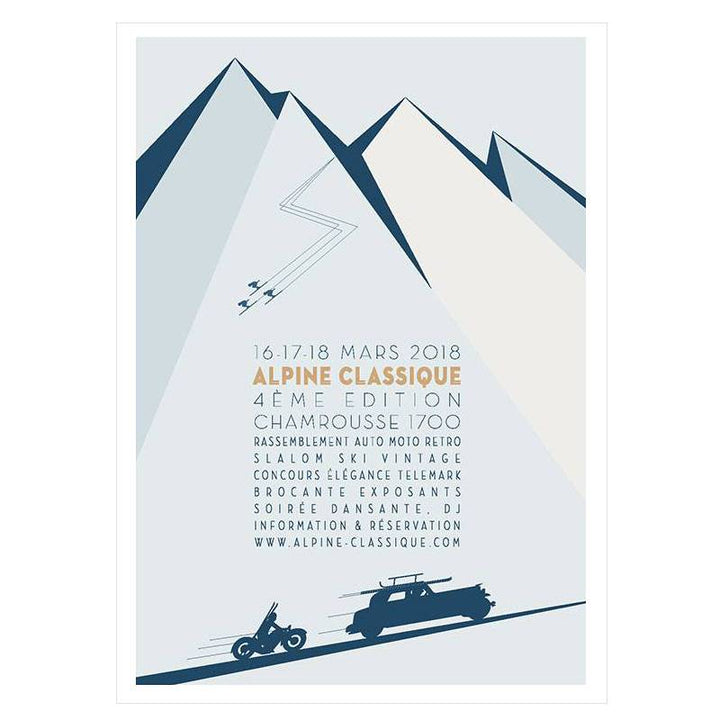 Poster "ALPINE CLASSIQUE 2017"