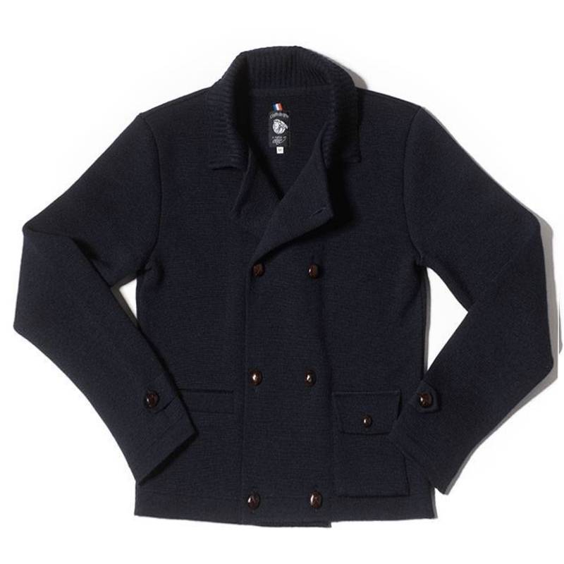 Cardigan laine "La pilote"
