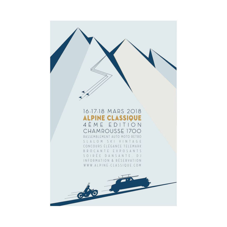 Affiche "ALPINE CLASSIQUE 2018"