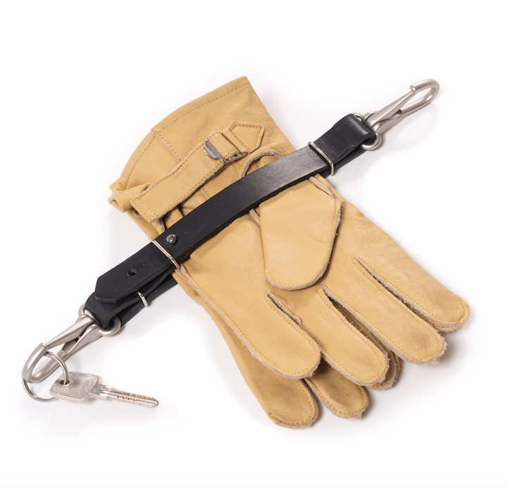 Porte-gants, porte-gants, clip à gants avec mousqueton en métal
