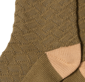 Chaussettes "COCOON" kaki