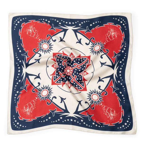 Carré de soie "USN"