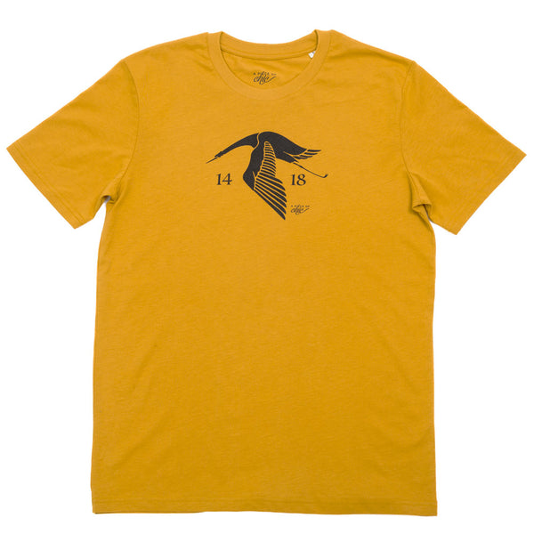 Tee-shirt coton Bio "A Nos As" curry