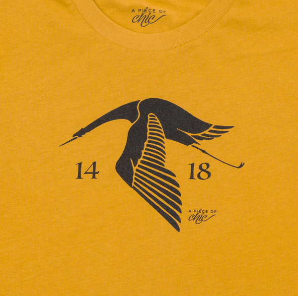 Tee-shirt coton Bio "A Nos As" curry